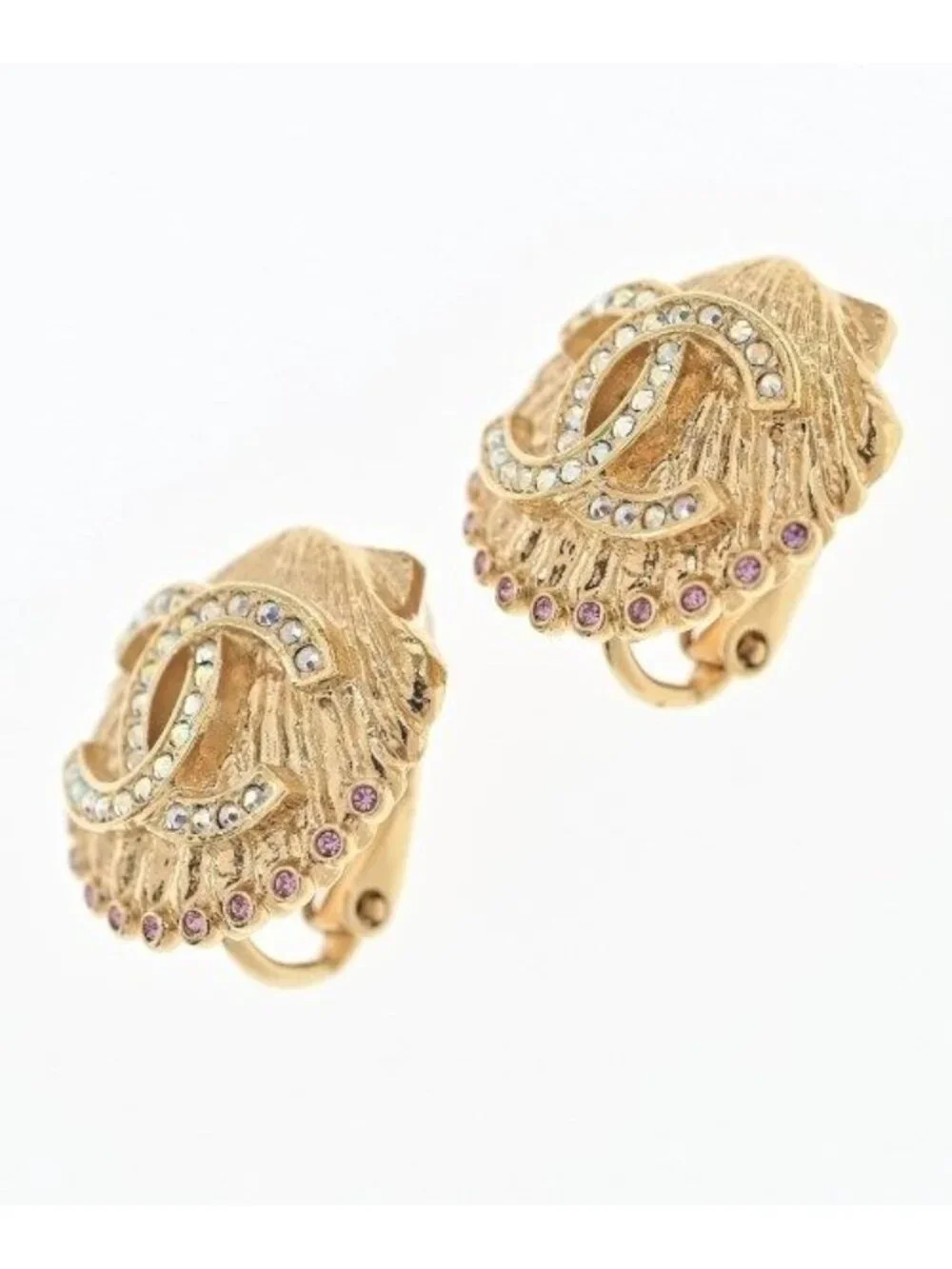 Chanel Earrings Gold